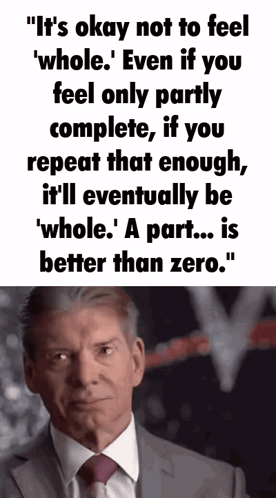 Vince Mcmahon Crying Quote GIF. This 276 x 498 animated GIF is part of our carice van houten collection. Created by SunderedRose. View the original…