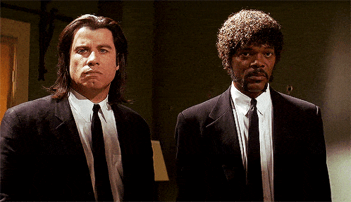 Vincent Vega Jules Winnfield GIF