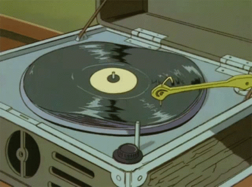 Vinyl Records Record Collection GIF