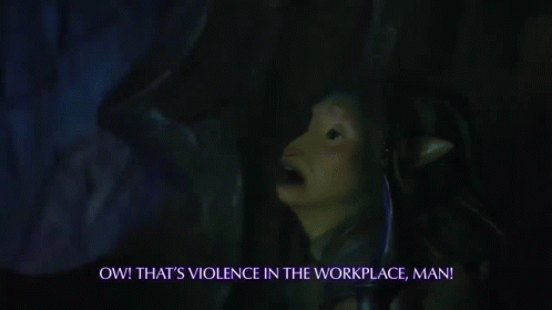 Violence In The Workplace Dark Crystal GIF. This 498 x 280 animated GIF is part of our megan is missing collection. Created by LuxLaw8440. View the original…