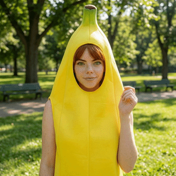 Violet Reed Banana GIF