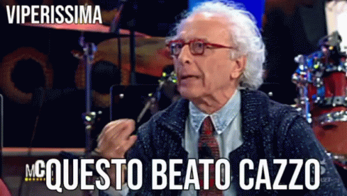Viperissima Giampiero Mughini Maurizio Costanzo Show Trash Tv Gif GIF. This 498 x 281 animated GIF is part of our sgarbi collection. Created by Viperissima…