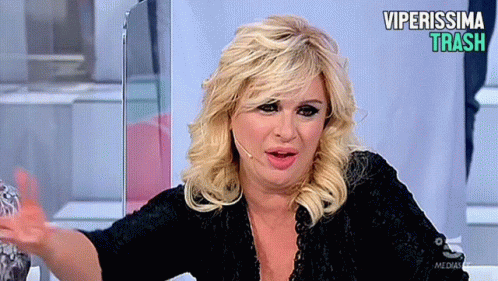 Viperissima Uominiedonne Trash Gif Reaction Tina Cipollari GIF. This 498 x 281 animated GIF is part of our tina cipollari collection. Created by…
