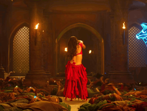 Viral Vayyari Sree Leela GIF