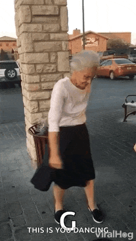 Viralhog Grandma Dance GIF