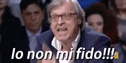 Vittorio Sgarbi Non Mi Fido Non Fidarsi GIF. This 422 x 212 animated GIF is part of our sgarbi collection. View the original animation, share it, or browse…
