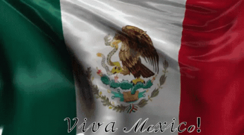 Viva Mexico Bandera Mexicana GIF