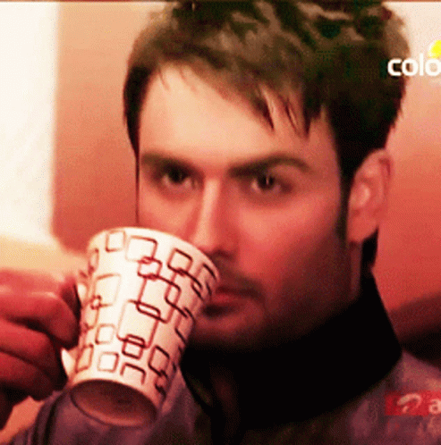 Vivian Dsena Sips Tea GIF