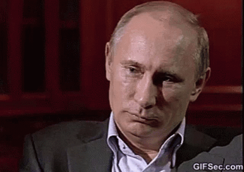 Vladimir Putin Serious Face GIF