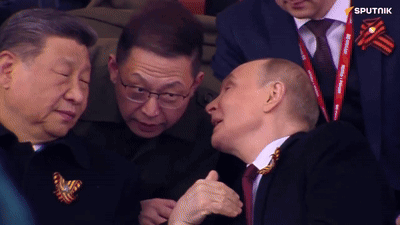 Vladimir Putin Xi Jinping GIF