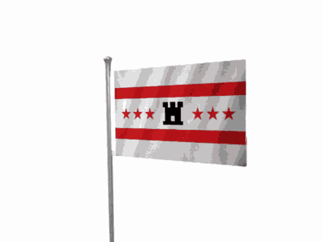 Vlag Drenthe GIF