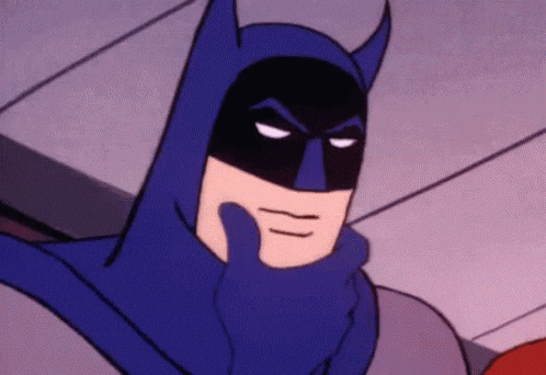Vmigo900 Batman Think GIF
