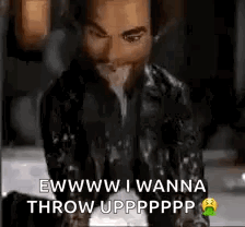 Vomit Ew GIF. This 224 x 208 animated GIF is part of our team america vomit collection. Related themes include disgusting, no, rain. Created by…