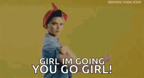 Vote Rosiethe Riveter GIF