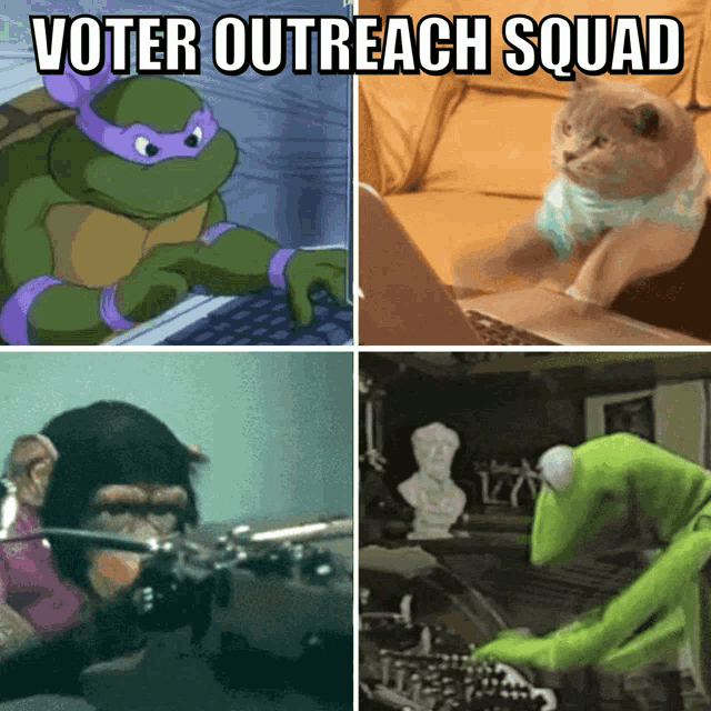 Voter Outreach Squad Gotv GIF