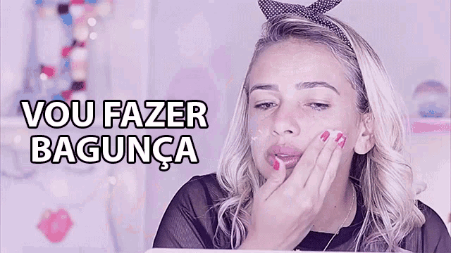 Vou Fazer Bagunca Junia Gabriela GIF