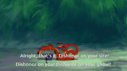 Vtm Mulan GIF. This 498 x 281 animated GIF is part of our mushu dishonor collection. Created by Henry9. View the original animation, share it, or browse…