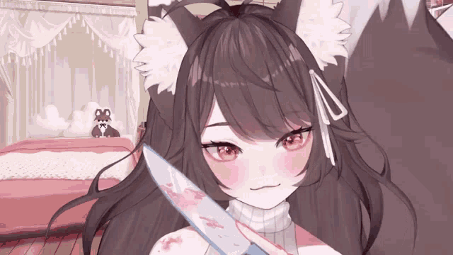 Vtuber Foxplushy GIF