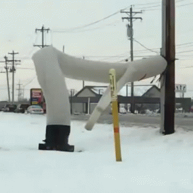 Wacky Inflatable Twerk Machine GIF