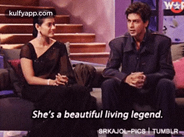 Wafshe'S A Beautiful Living Legend.Srkajol-pics Tumblr..Gif GIF