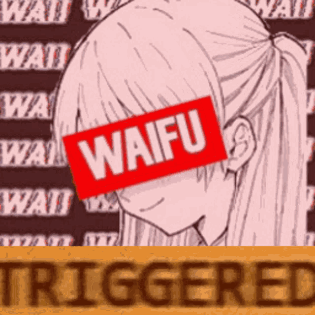 Waifu Trigger Triggered GIF
