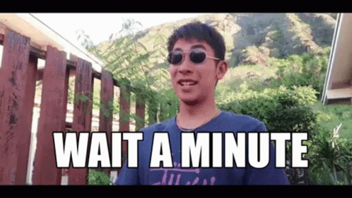 Wait A Minute Wait GIF