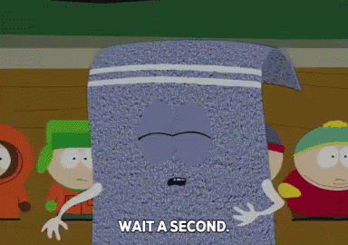 Wait A Second GIF. This 384 x 270 animated GIF is part of our towelie collection. View the original animation, share it, or browse related GIFs.