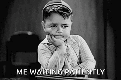Waiting Little Rascals GIF