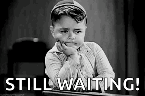 Waiting Little Rascals GIF
