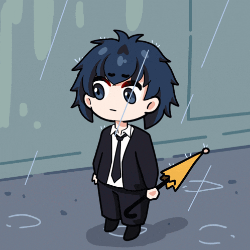 Waiting Rain GIF