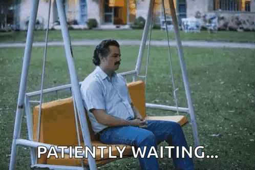 Waiting Waiting Patiently GIF