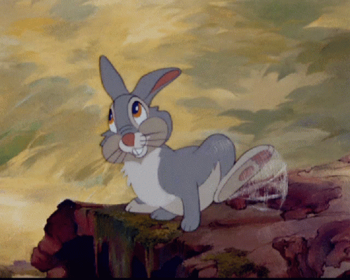 Wake Thumper GIF. This 498 x 398 animated GIF is part of our tambor bambi collection. Created by ms_rumbl33_b33. View the original animation, share it, or…