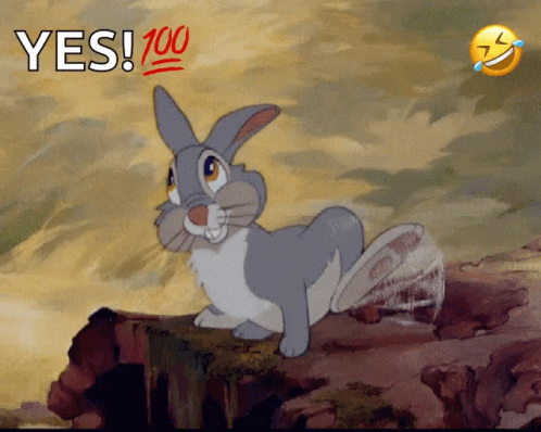 Wake Thumper GIF. This 498 x 398 animated GIF is part of our tambor bambi collection. Created by luciale321. View the original animation, share it, or…