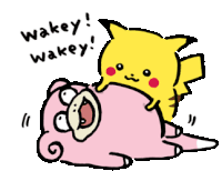 Wakey Wake Up Sticker