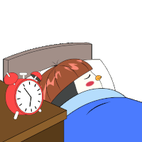 Waking Up Panic Sticker