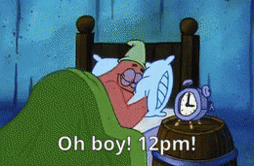 Waking Up Patrick GIF. This 498 x 325 animated GIF is part of our its high noon collection. Created by mrlnv. View the original animation, share it, or…