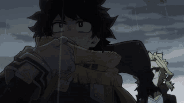 Walk Away Deku GIF