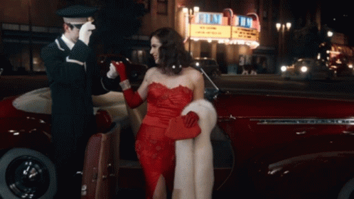Walk Down The Carpet Rita Castillo GIF