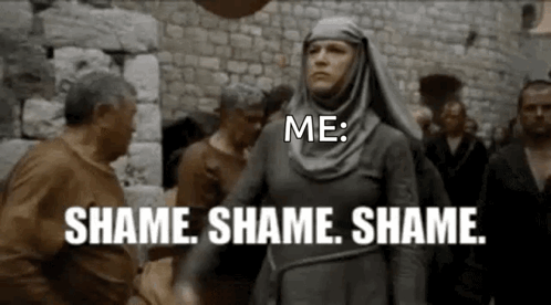 Walk Of Shame Got GIF. This 498 x 276 animated GIF is part of our shame game of thrones collection. Created by ErnieStokes. View the original animation…