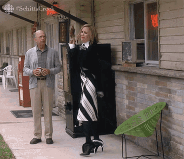 Walks Away Moira GIF