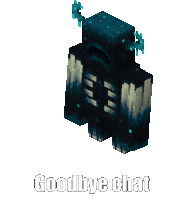 Warden Minecraft Sticker