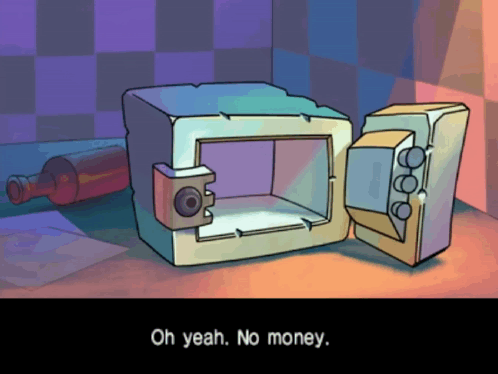 Wario Ware Oh Yeah No Money GIF