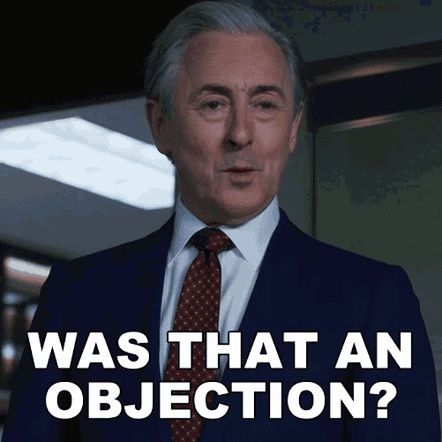 Was That An Objection Eli Gold GIF