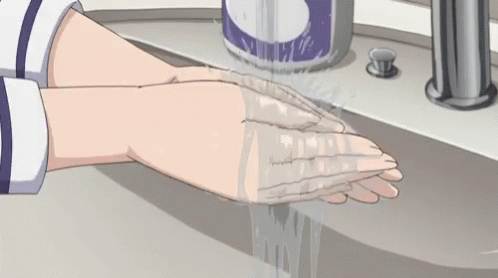 Wash Hands Anime GIF. This 498 x 278 animated GIF is part of our lavado de manos collection. Related themes include anime. View the original animation…