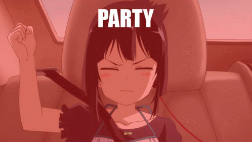 Washio Sumi Party Hard GIF