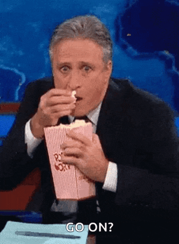 Watching Popcorn GIF