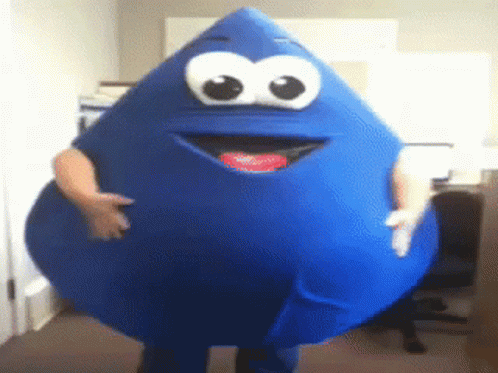 Water Drop Cute Really Cute Water Dancing GIF