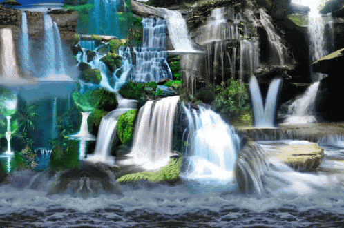 Water Water Falls GIF. This 498 x 331 animated GIF is part of our moving water collection. Related themes include background, water. View the original…