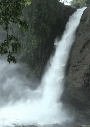 Waterfall Baby Who Ever Made It Is A Expert GIF