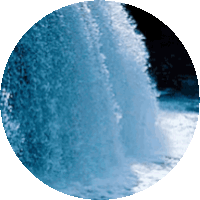 Waterfall Flowing Sticker